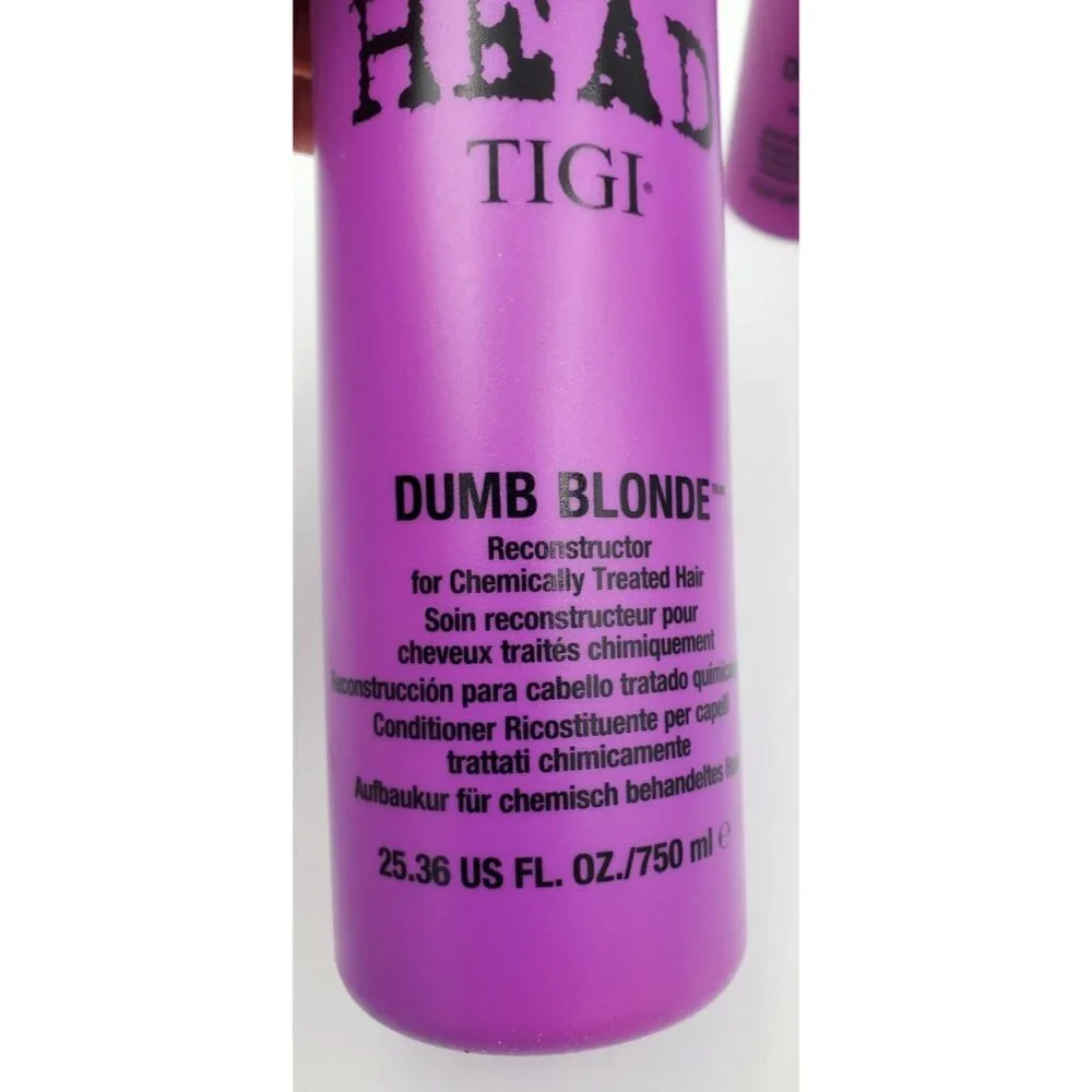 Bed Head by TIGI Dumb Blonde Shampoo and Conditioner for Blonde Hair NEW - Picture 3 of 3